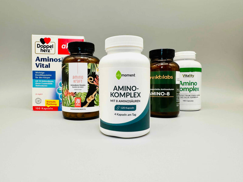 Aminosäuren Komplex Testsiege Titelbild