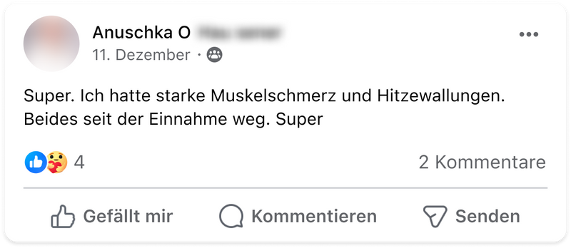 Facebook meno gelenkschmerzen anuschka