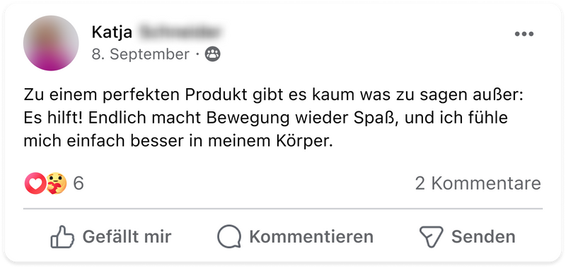 Facebook meno gelenkschmerzen katja