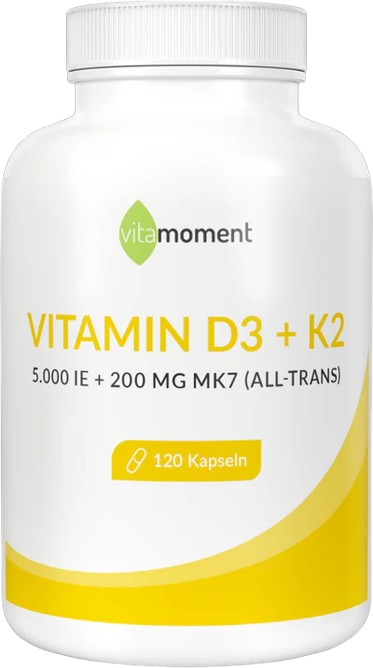 VITAMIN D3+K2 KAPSELN